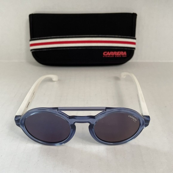 Carrera Other - CARRERA CARRERINO 19 WWKXT 44021 125 Sunglasses Size 44mm 125mm 21mm White Blue